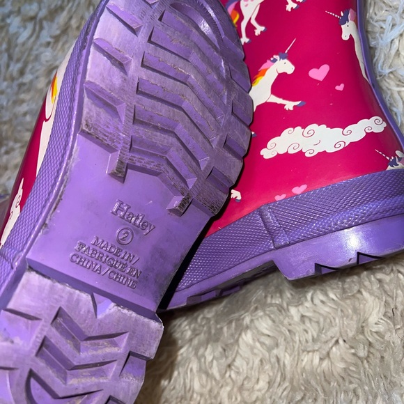 Pink unicorn Hatley Rainboots - Picture 6 of 6